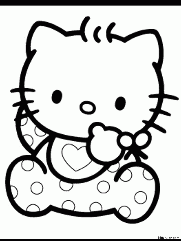 Hello Kitty Coloring Pages - printable - pages Ã  colorier - Ñ€Ð°ÑÐºÑ€Ð°ÑÐºÐ¸ - ØªÙ„ÙˆÙŠÙ† ØµÙØ­Ø§Øª - è‘—è‰²é  - ç€è‰²ãƒšãƒ¼ã‚¸ - halaman mewarnai - #23